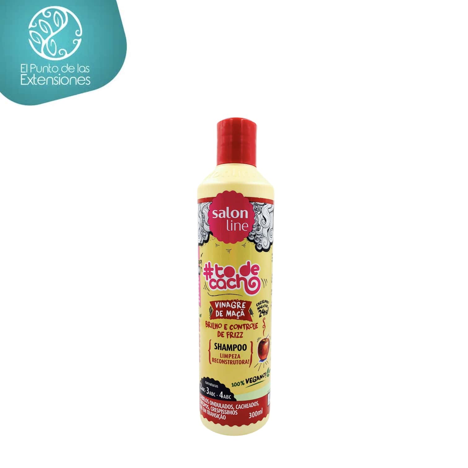 SALONLINE CHAMPÚ VINAGRE MANZANA